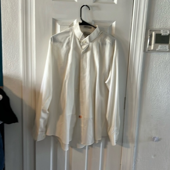Men’s tuxedo shirt no French cuffs - Picture 1 of 4